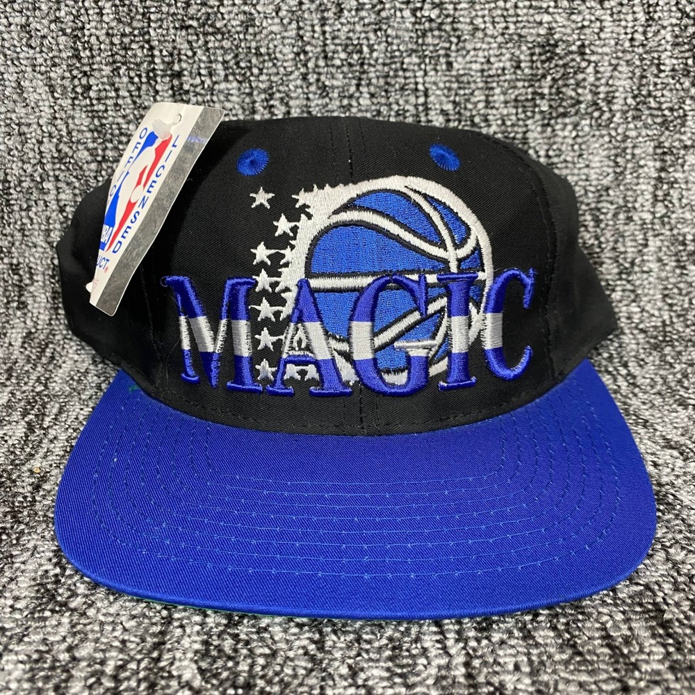 Vintage Orlando Magic Snapback Hat Deadstock NOS NWT 90s NBA Basketball Cap New